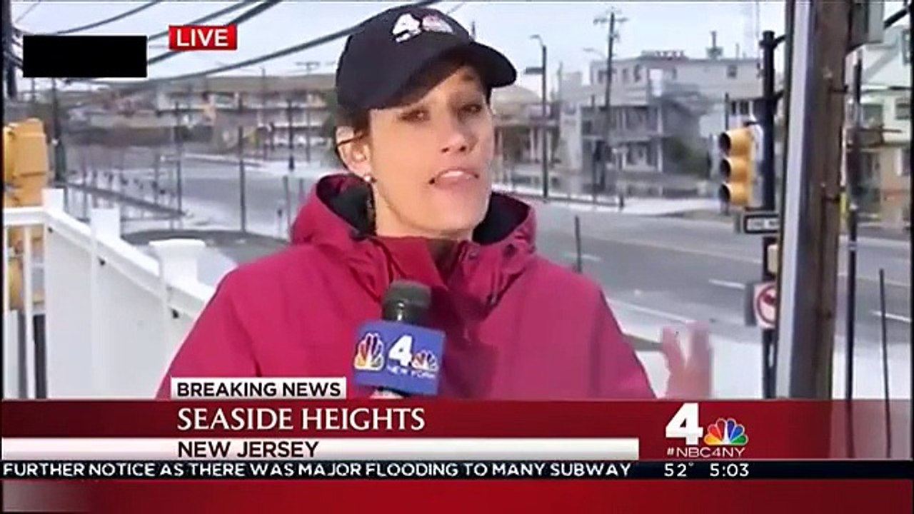Aftermath of Hurricane Sandy coverage - October 30, 2012 - WNBC NY (News 4 NY at 5)