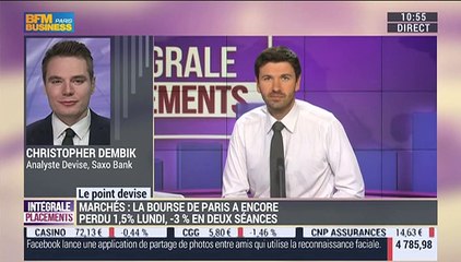 Le dossier grec et la hausse des taux: quels impacts sur les devises ? : Christopher Dembik - 16/06
