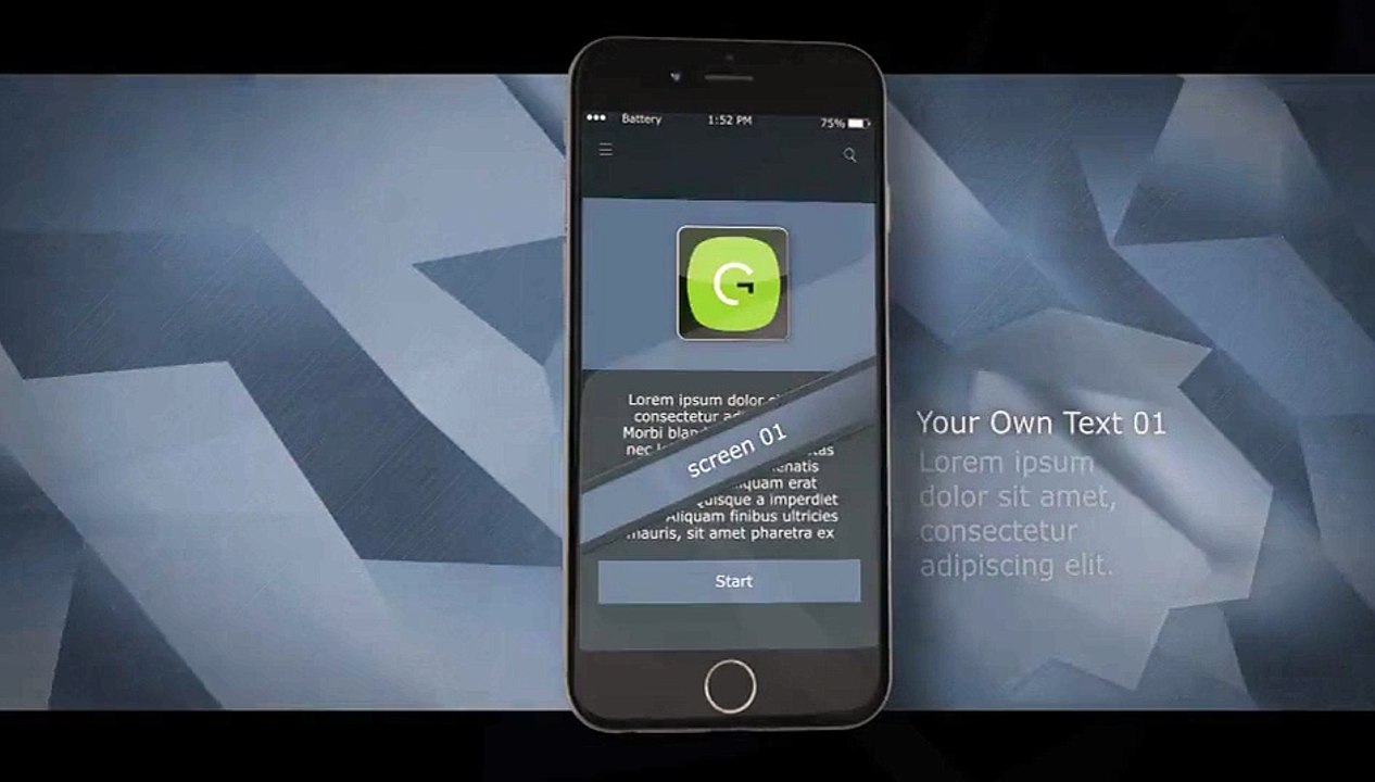 After Effects Project Files - Phone6 App Promo - VideoHive 9025925
