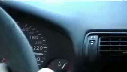 Audi S4 B5 Biturbo easaly takes 290Kmh