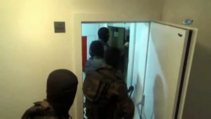 Suç şebekesine operasyon kamerada