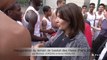 Michael Jordan et Anne Hidalgo inaugurent le terrain de basket des Haies (Paris 20e)