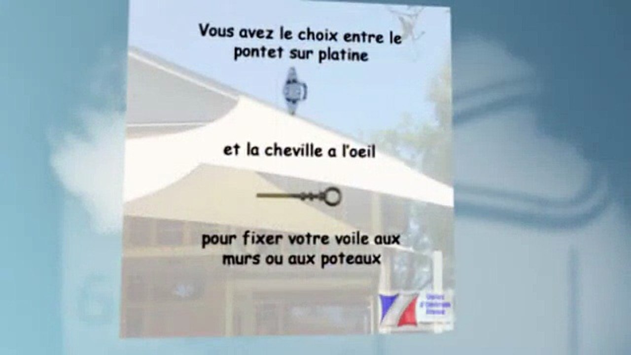 Kit de fixation pour nos voiles