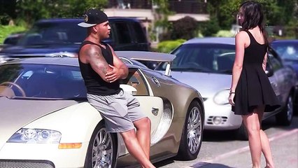 Gold Digger Prank - Picking Up Women with a Bugatti - Picking Up Girls - Funny Pranks - Pr