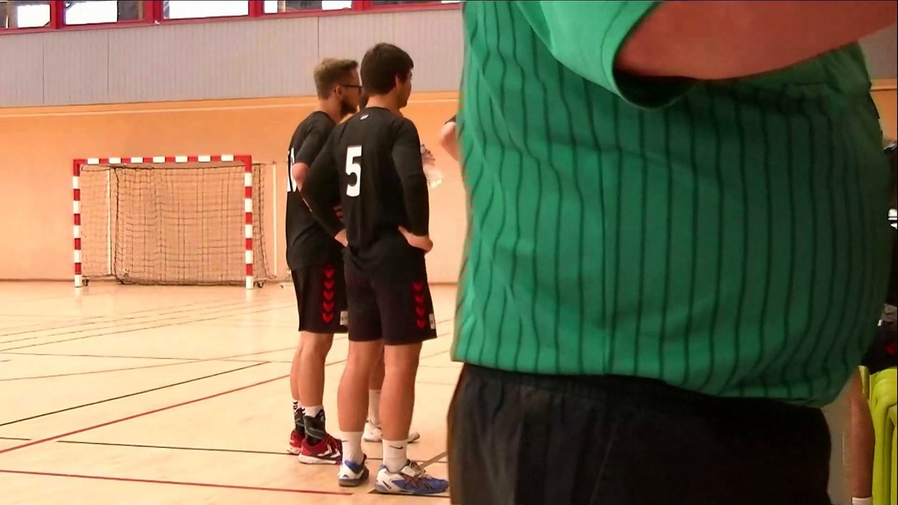 Handball Bretagne finale 2015 honneur régional CMG sur Ille HB vs AL Concarneau Trégunc HB 1ère mi-temps
