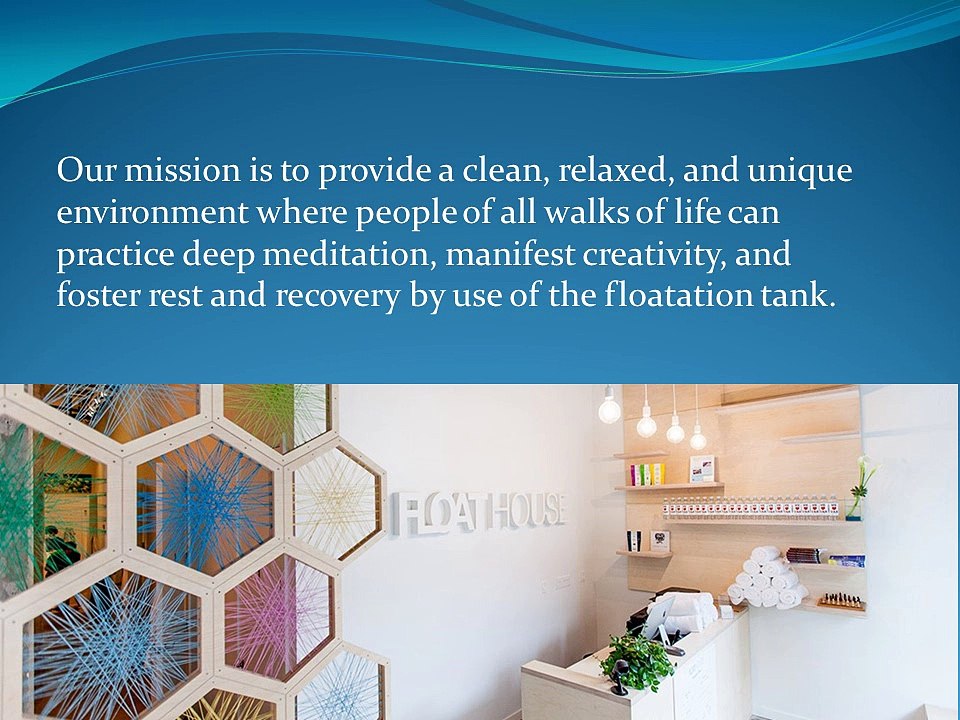 Float House - pain management vancouver