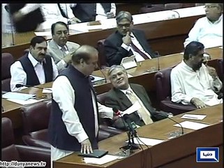 Dunya News-Nawaz Sharif addresses NA session 16-06-2015