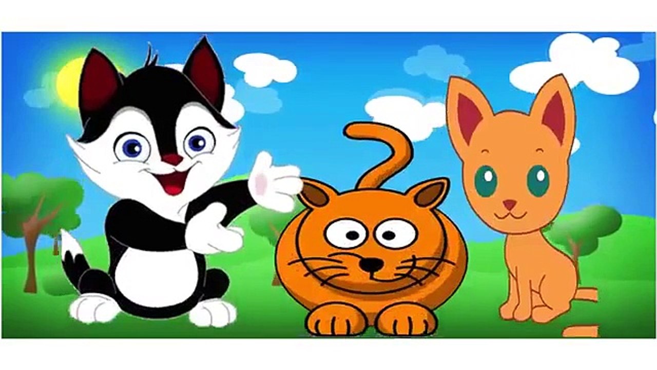 Finger Family 3D Cat Compilation Nursery Rhymes 3D Cartoon Animation Nursery Songs for Kids