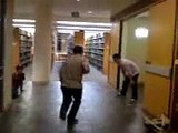 Bboying in UCR Library
