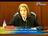 Último Minuto: Juez de Garantias otorga libertad a Carlos Cardenas