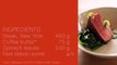 Coffee Butter Steak & Spinach • ChefSteps Recipe
