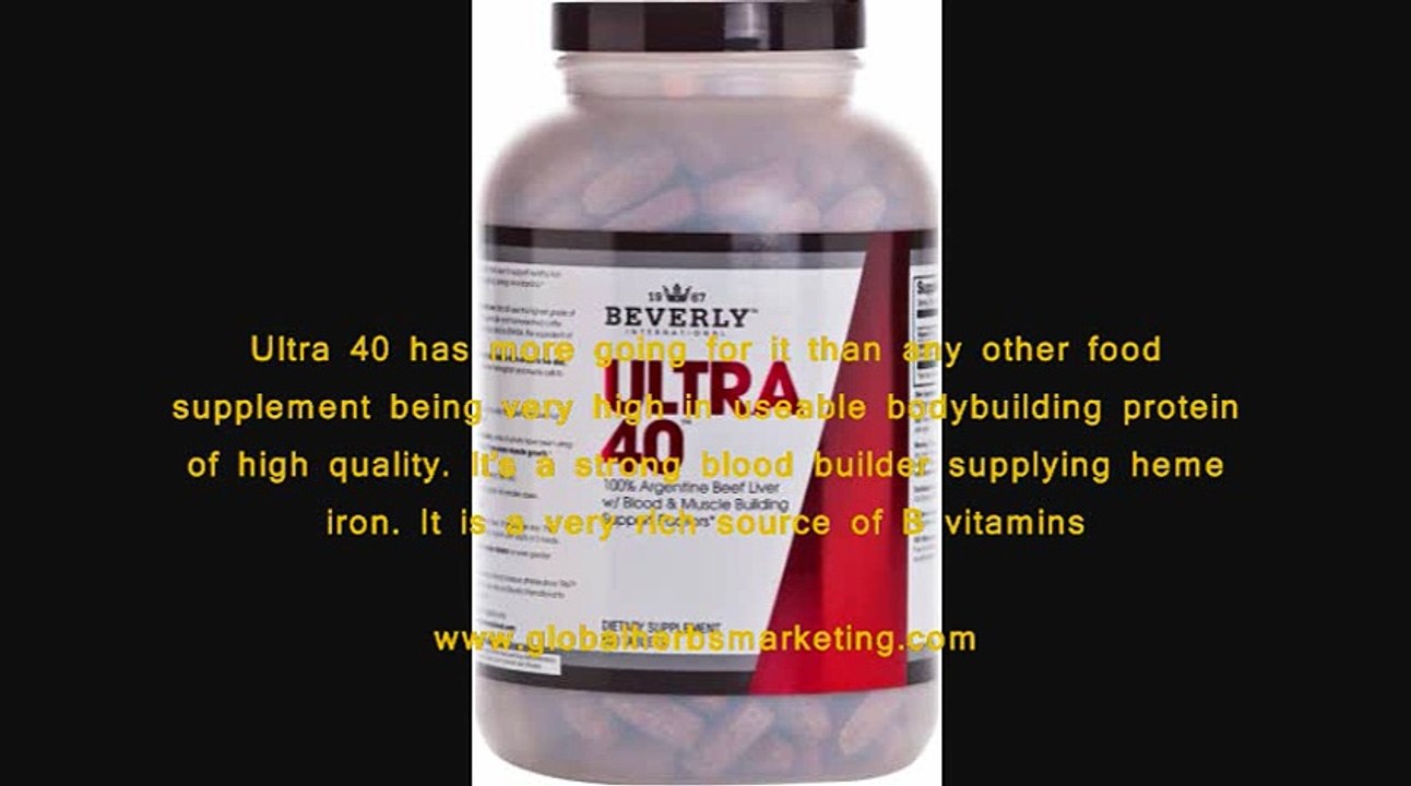 Beverly International's Ultra 40 Desiccated Liver Reviews - Does Beverly International's Ultra 40 Desiccated Liver Work