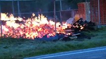 Regioactueel.nl -Zeer grote brand bij palletbedrijf Moerdijk