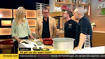 Gör sushi på proffskockars vis - Nyhetsmorgon (TV4)