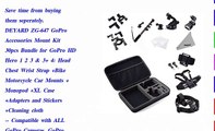 DEYARD ZG 647 GoPro Accessories Mount Kit 30pcs Bundle