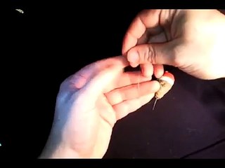 Nudos de pesca: Como atar anzuelo montado al hilo