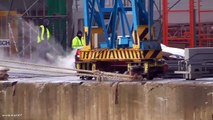 Navy Channel ► Luxury Cars Removed From The Flooded Deck On The Salvaged Hoegh Osaka Ship 2015 HD