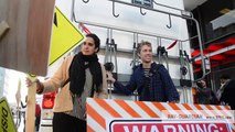 Protesters blockade tech shuttles in San Francisco hours before bus-stop fee vote