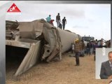 أثار اصطدام قطار بشاحنة بزغوان والحصيلة 18 قتيلا وأكثر من 70 مصاب