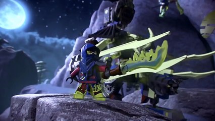 EPIC DRAGON Battle & GREEN NINJA 9450 Lego Ninjago Animated Short & Stop Motion Set Review