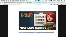 Clash of Clans CUSTOMIZABLE CLAN BADGES! Sneak Peek #2 gamewatchable