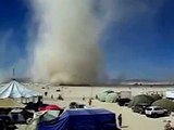 GIGANTIC Playa Dust Devil & Storm Burning Man 2006