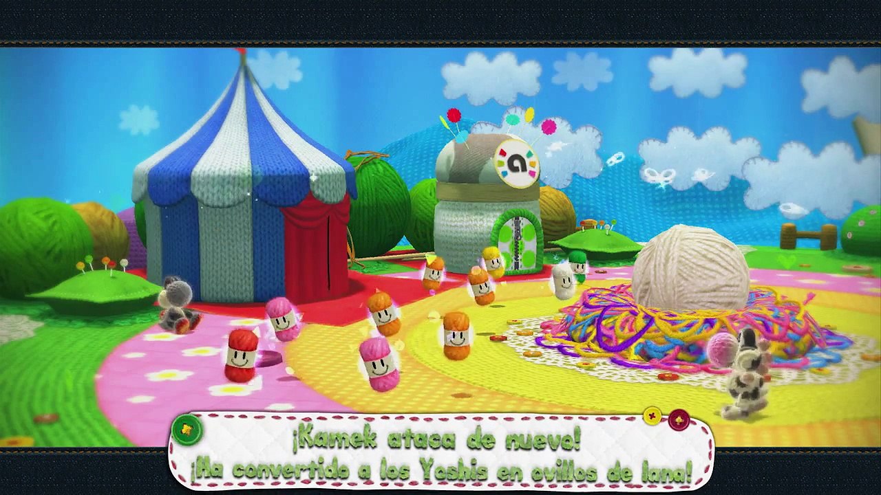 Yoshi s Woolly World - ¡Qué esponjoso! - Wii U