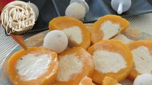 Kulfi & Kulfi Stuffed Mangos - (Home made desi ice cream & stuffed mangos)