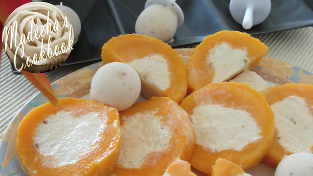 Kulfi & Kulfi Stuffed Mangos - (Home made desi ice cream & stuffed mangos)