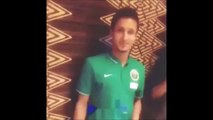 فيديو.. علا الفارس مع لاعبي المنتخب السعودي