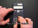 PROOF: Satan exists but God does not - says my Casio Calculator fx-991MS