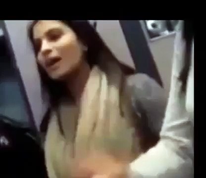 Pakistani Girl Slaps to British Boy In London Duering travelling in Train
