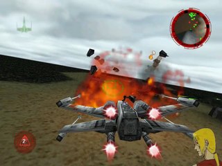 Walkthrough Star Wars Rogue Squadron 3D parte 15 - La venganza del Moff Seerdon