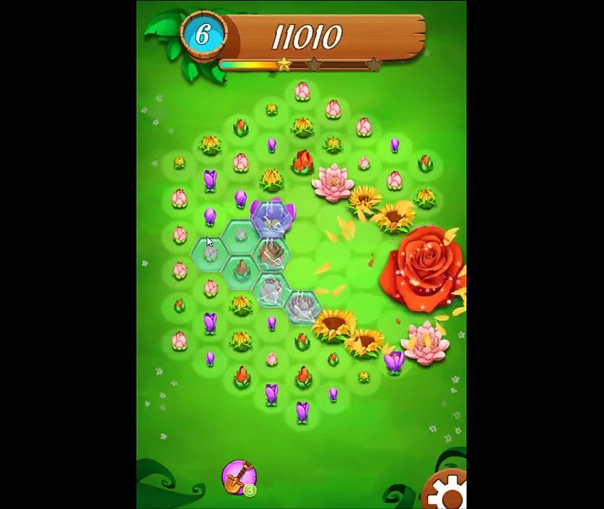 Blossom Blast Saga Level 11