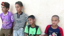 حديث أطفال حمص النازحين إلى ريف حمص الشمالي عن العيد في أول أيامه ج2 28 7 2014