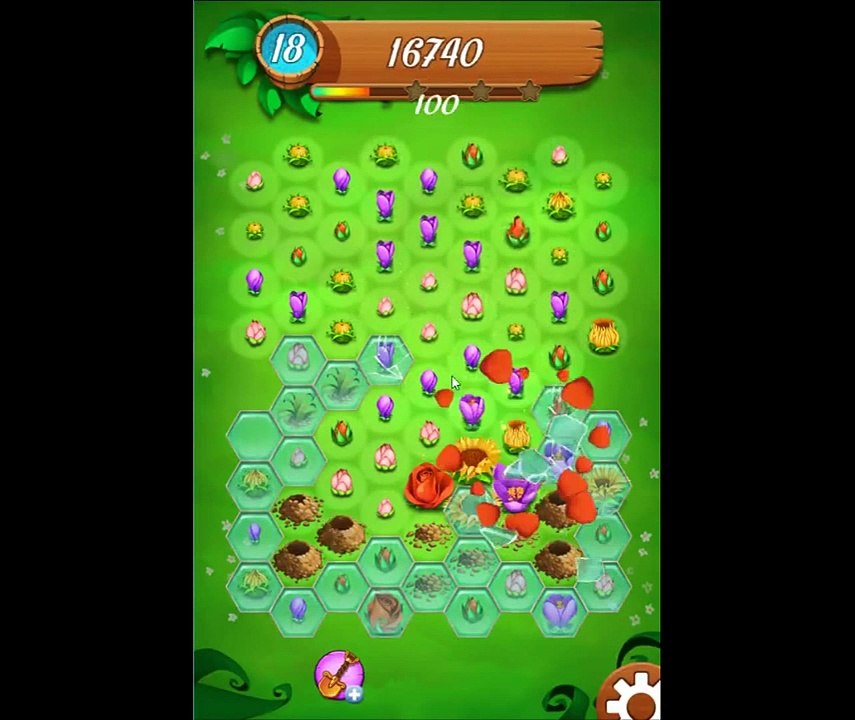 Blossom Blast Saga Level 23