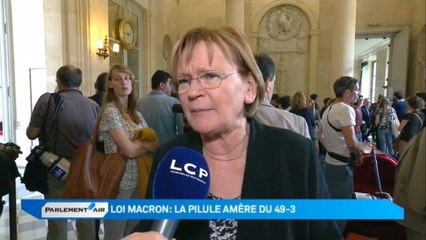 Loi Macron : Buffet (FDG) prête à signer la motion de censure avec la droite