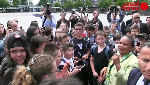 Rennes : Christiane Taubira aux Assises de la protection de l'enfance