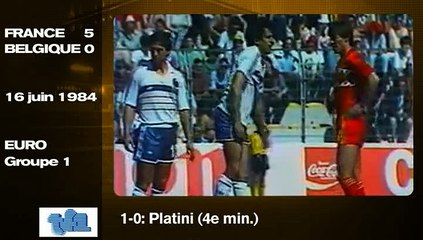 Quand les Bleus humiliaient la Belgique (Euro 84)