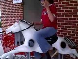 Eric first Poney ride