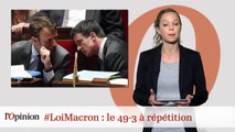 #tweetclash : #LoiMacron : le 49-3 à répétition