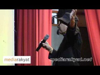 Hishamuddin Rais: Jika Tipu Pilihanraya, Kita Turun Jalan Raya