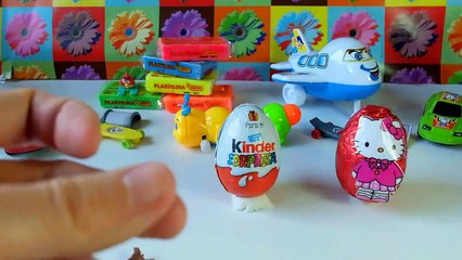 HUEVOS KINDER SORPRESA  hello kitty disney frozen SURPRISE EGGS PEPPA PIG  huevos Киндер Сюрприз