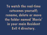 Resident Evil 4 (PC) - Real-time cutscenes (sort of)