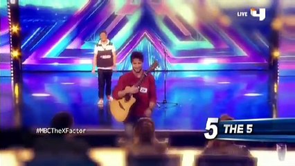 The X Factor 2015 - Ep 13 / بغير عليها + Live While We're Young - The Five - العروض المباشرة