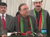 PPP stands with govt for strengthening democracy: Zardari