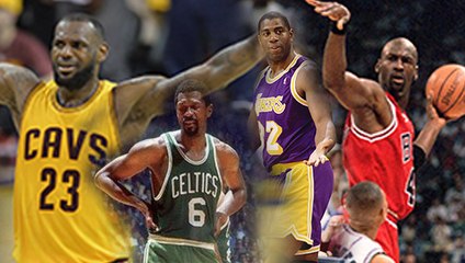 Les 10 plus grands joueurs NBA de l'histoire