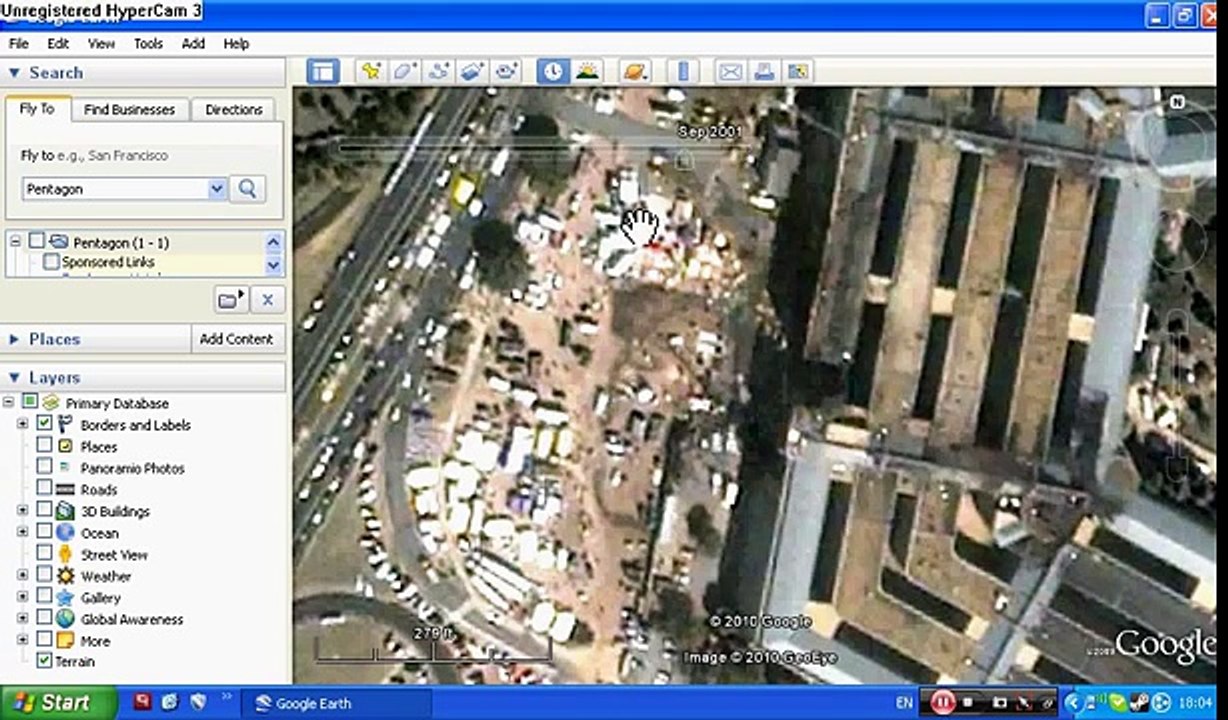 Google Earth: The Pentagon