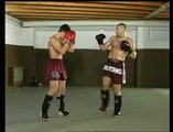 Boxe thai entrainement 2 - Jerome Le Banner