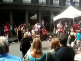Street Dancers Lindy Hop & Jitterbug in New Orleans on Royal Street